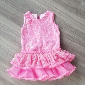 Little girl sequin dress